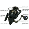 YUMOSHI LS7000 Metal Head Fishing Reel Sea Rod Spinning Reel(Metal Swing Arm+Metal Grip Pill)