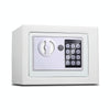 Home Security Safe Box | Electronic Keypad | White | 17x23x17cm