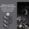 For Samsung Galaxy S25 Ultra 5G IMAK Metal Armor Premium Camera Protector Film(Black)