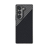 For Samsung Galaxy Z Fold5 5G ABEEL C Carbon Fiber Series 6D Micro Relief MagSafe Phone Case(Black Grey)