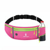 CWILKES MF-008 Outdoor Sports Fitness Waterproof Waist Bag Phone Pocket, Style: With Water Bottle Bag(Rose Red)