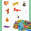Children Intelligence Early Education Toy Animal Puzzle(Panda)
