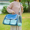 Breathable Cat Carrier Bag, Pink, Large, LDLC QS-062
