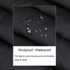 115x25cm Winter Neck Warm Waterproof Thickened Down Scarf, Spec: Duck Down (Light Green)