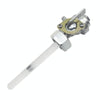 2 PCS Motorcycle Fuel Tap Valve Petcock Fuel Tank Gas Switch for Honda CB400/CB500/CB550/CB750(White)