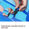 78x110x15cm Water Floating Hammock Inflatable Floating Bed Deck Chair Swimming Ring(Yellow)