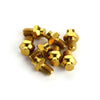 8 PCS / Set Titanium Alloy Bicycle Pedal Anti-slip Screw M4(Gold)