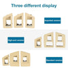 Car Imported Version Inside Doors Handle Pull Trim Cover 5141 7225 873 for BMW F10 F18, Left Driving (Beige)