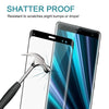 0.3mm 9H Surface Hardness 3D Curved Edge Full Screen Tempered Glass Film for Sony Xperia XZ3(Black)