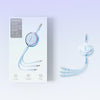 ROMOSS CB258S 3.5A 3-In-1 Telescopic Data Charging Cable USB-A To Type-C & 8 Pin & Micro Wire 1.1m (White)