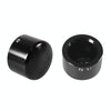 For Harley Davidson Motorcycle Modified Front Axle Wheel Covers Front Axle Decorative Cover(Black)