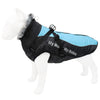 Reflective Dog Coat XXXL Sky Blue - Waterproof & Warm Winter Jacket