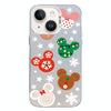 For iPhone 13 Christmas Series PC Full Coverage Pattern Phone Case(CW051 White)