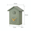 T60 Cuckoo Clock The Bird Reports On The Hour Clock, Colour: White