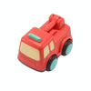 Children Cartoon Fell-Resistant Mini Inertial Pull Back Toy Car(Fire)