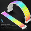 AOSOR AL300 Computer Glow Line ARGB Neon Cable Motherboard Chassis Light Strip Light Board Decoration(Black)