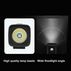 BENGGUO Bicycle Front Light Rechargeable Flashlight 3 Lighting Modes(Black)