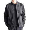 CJH1927 Leisure Loose Wild Men Upper Outer Garment Coat, Size: L(Black)