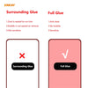 For Xiaomi Redmi Note 9T 5 PCS ENKAY Hat-Prince Full Glue 0.26mm 9H 2.5D Tempered Glass Full Coverage Film