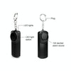 130dB Personal Safety Alarm Keychain with LED Light - Purple