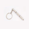 Multifunctional Keychain Repair Tool Screwdriver Portable Mini Multi Tool Key Ring(Silver)