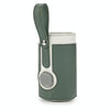 027 Leather Insulated Baby Bottle Cover Heating Bottle Bag, Size: Free Size(Green)