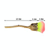 Rose Flower Makeup Brush Loose Powder Brush Beauty Tools(Red Head Rose)