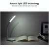 BD-015 USB Eye Protection Natural Light LED Touch Control Desk Lamp (Blue)