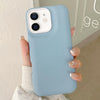 For iPhone 11 Leather Texture Phone Case(Sky Blue)
