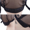 Elastic Hair Net Cap Lace Mesh Bottom Cover Wig Accessories, Size:56CM(Black)
