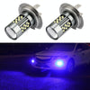 1 Pair H7 12V 7W Continuous Car LED Fog Light(Blue Light)