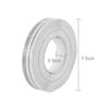 12mm  9.8m Car Self Adhesive Decorative Stripe Tape Line(Silver)