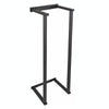 Stainless Steel Bathroom Wall Towel Bar Wall Mounted Towel Storage Rack(Black)