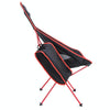 Outdoor Portable Folding Camping Chair Light Fishing Beach Chair Aviation Aluminum Alloy Backrest Recliner