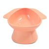 Slanted Pet Bowl Rouge Pink - Anti-Spill Cat Dog Food Water Feeder