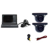 5 Inch Carplay Portable Surveillance Video Car Display, Specification: Folding Screen + Two-way Camera