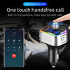 PD3.0 Fast Charge Car Bluetooth MP3 Hands-Free Player Car FM Transmitter(Silver)