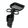 A05 Car Drink Water Cup Holder 360 Degree Rotating Dinner Plate(Black)
