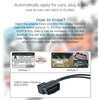4" OBD2 HUD Car Head Up Display Speed, MPG, Fault Codes - Colour