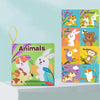 Baby Cloth Book Tear-proof Rustle Sound Quiet Books For Kids, Style: Animal Cognition