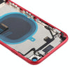 iPhone 8 Red Battery Back Cover with Side Keys & Flex Cable