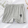 Girls Boxer Brief Safety Pants Modal Summer Shorts, Size: 110(Grey)