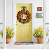 Hydrangea Wreath Door Hanging Artificial Flower Christmas Ornament, Size: 40cm