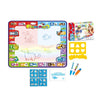 78x78cm Water Doodle Mat Writing Board Mat Magic Pen For Kids, Spec: Set 4