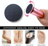 Electric Foot Grinder Calluses Dead Skin Remover With 60pcs Replaceable Sandpaper Discs US Plug(Pink)