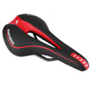YAFEE YF-1018 Mountain Bike Saddle Bicycle Riding Saddle Bicycle Saddle(Black Red)