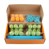 85 in 1 DIY Tent Toy Assembling Play House DIY Children Tent Building Toy( Round-Green)