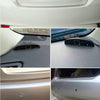 Car Buzzer Reverse Backup Radar System - Premium Quality 4 Parking Sensors Car Reverse Backup Radar System with LCD Display(White)