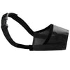 Dog Muzzle, Breathable Nylon, 14cm, Black