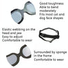 Dog Sunglasses Black, UV Protection, Small/Medium Pets
